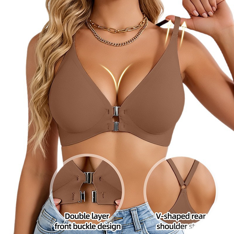 Full Coverage Bra - Sutiã Feminino com Fecho Frontal Estampa