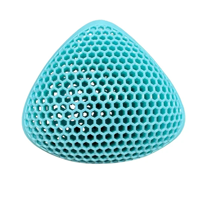 Mastectomy Bra Pocket - Leve triângulo oco mama forma, Silicone