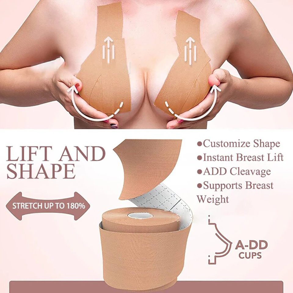 Fita Adesiva de Silicone Invis - Backless Bra Sticky avaliação e preço