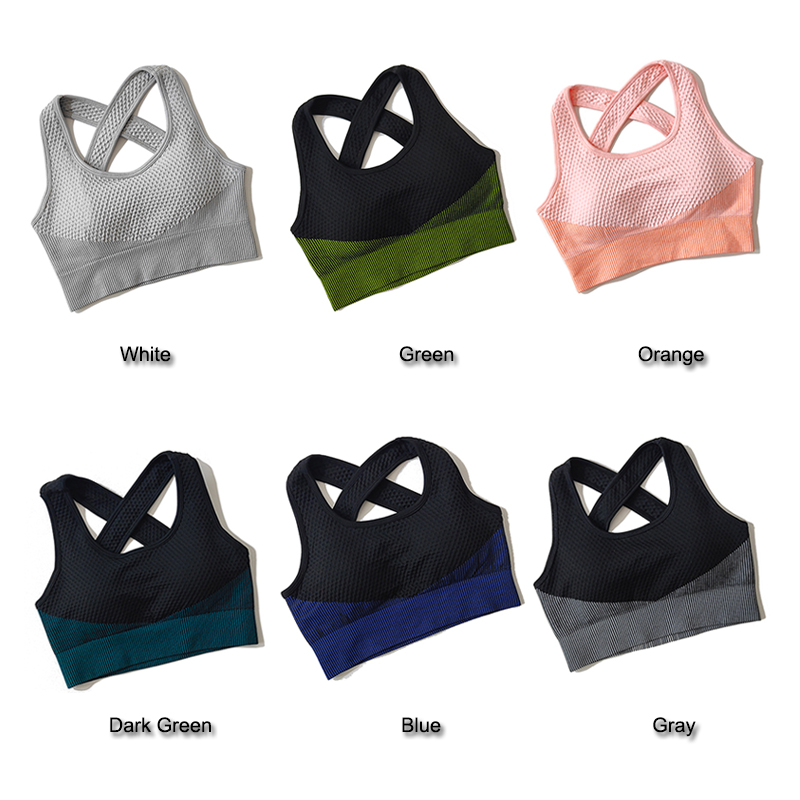 Wareball 6 cores yoga sutiã es - Sports Bra Racerback avaliação e preço
