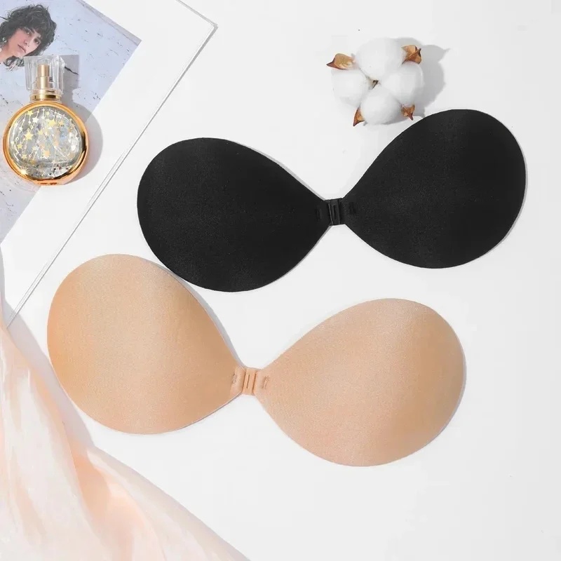 1/2/4 peças Sutiã Feminino Inv - Backless Bra Sticky avaliação e preço