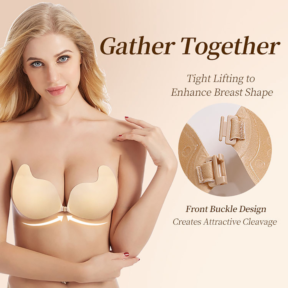 Sutiãs femininos invisíveis co - Backless Bra Sticky avaliação e preço